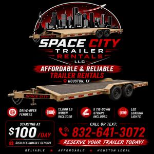 Hosted by Space city trailer rental LLC